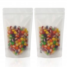 150g Recyclable Matt Clear Stand Up Pouch/Bag with Zip Lock [SP3] (100 per pack)