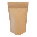 [Sample] 750g Kraft Paper With Valve Stand Up Pouch/Bag with Zip Lock [SP11]