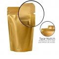 500g Gold Matt Stand Up Pouch/Bag with Zip Lock [SP5] (100 per pack)