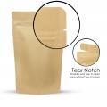 150g Kraft Paper Stand Up Pouch/Bag with Zip Lock [SP3] (100 per pack)