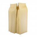 1kg 135x410mm Kraft Paper Side Gusset Pouch/Bag (100 per pack)