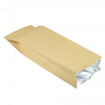 [SAMPLE] 500g 100x340mm Kraft Paper Side Gusset Pouch/Bag (100 per pack)