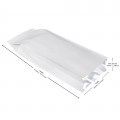 [SAMPLE] 1kg 135x410mm White Matt Side Gusset Pouch/Bag (100 per pack)