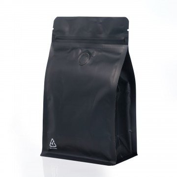 Black bag with zip best sale