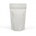 [Sample] 50g White Matt Stand Up Pouch/Bag with Zip Lock [WP1]