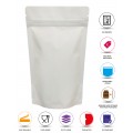 750g White Matt Stand Up Pouch/Bag with Zip Lock [SP11] (100 per pack)